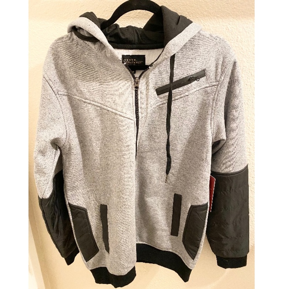 Truth Substance Zipper Hoodie